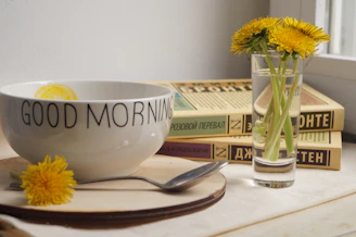 good morning yellow flower