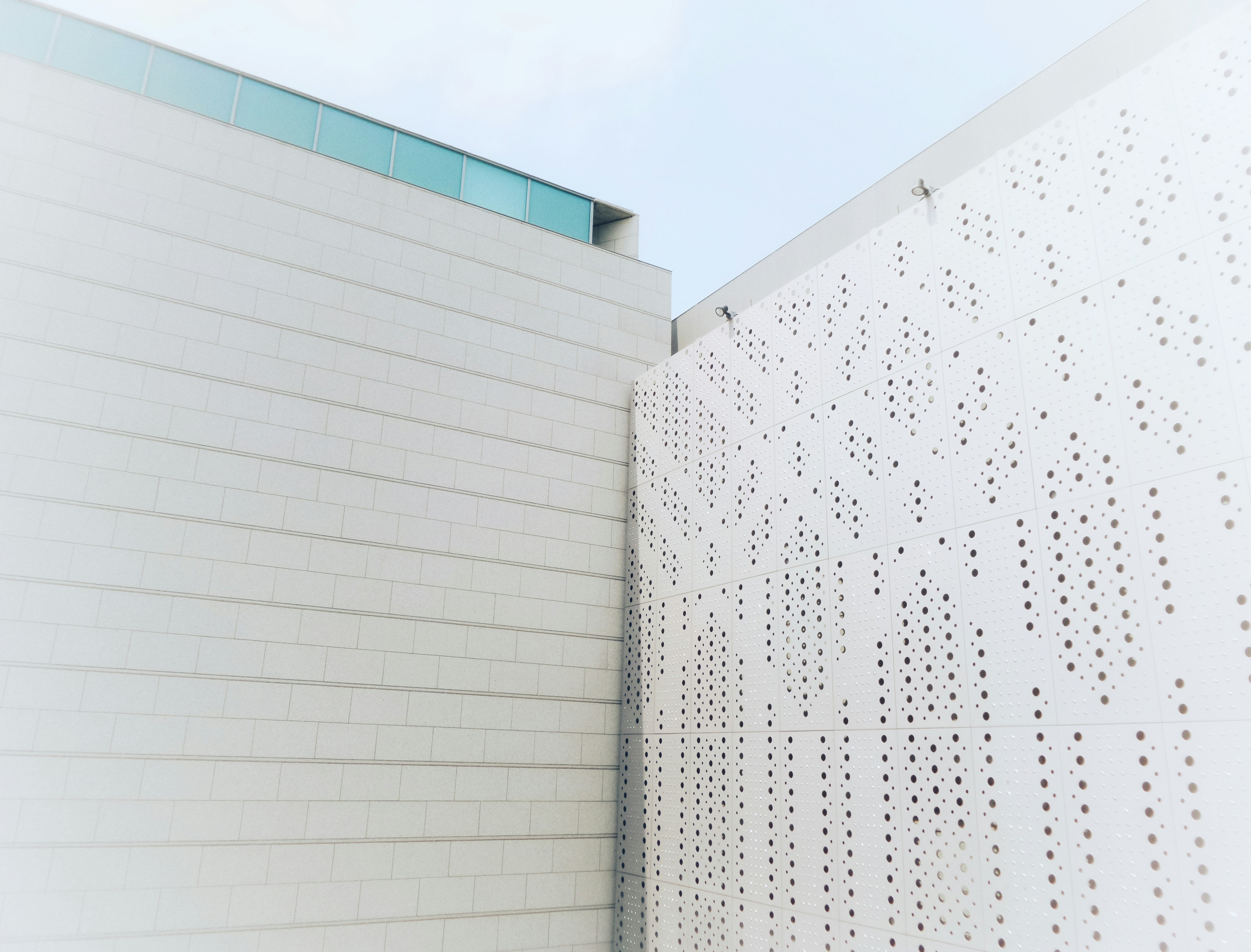 white concrete building