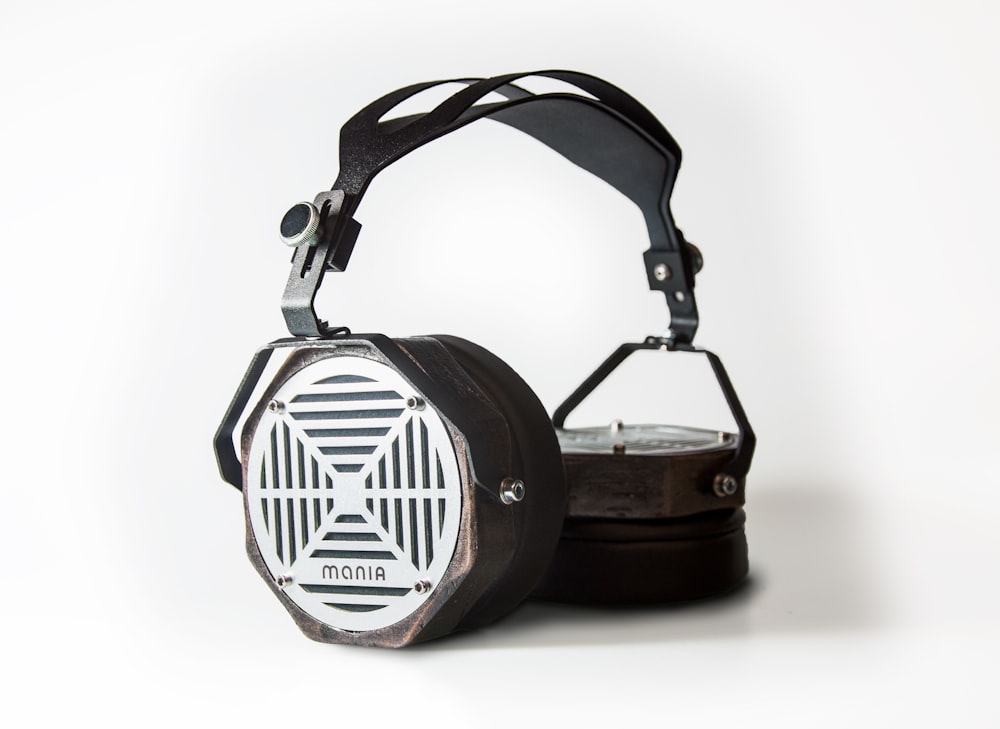 gray and black Monia headphones