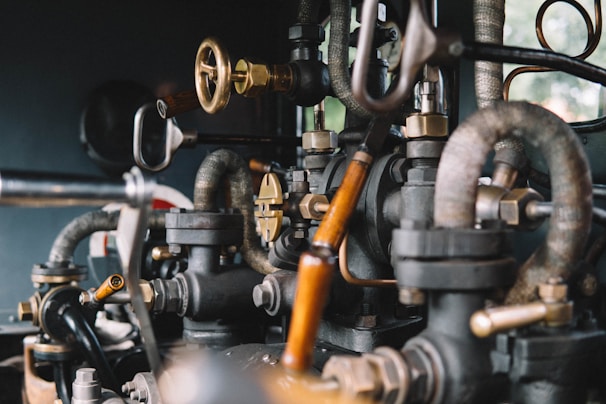 A close-up of HVAC components highlighting quality craftsmanship.