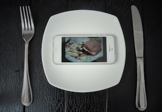 silver iPhone 5