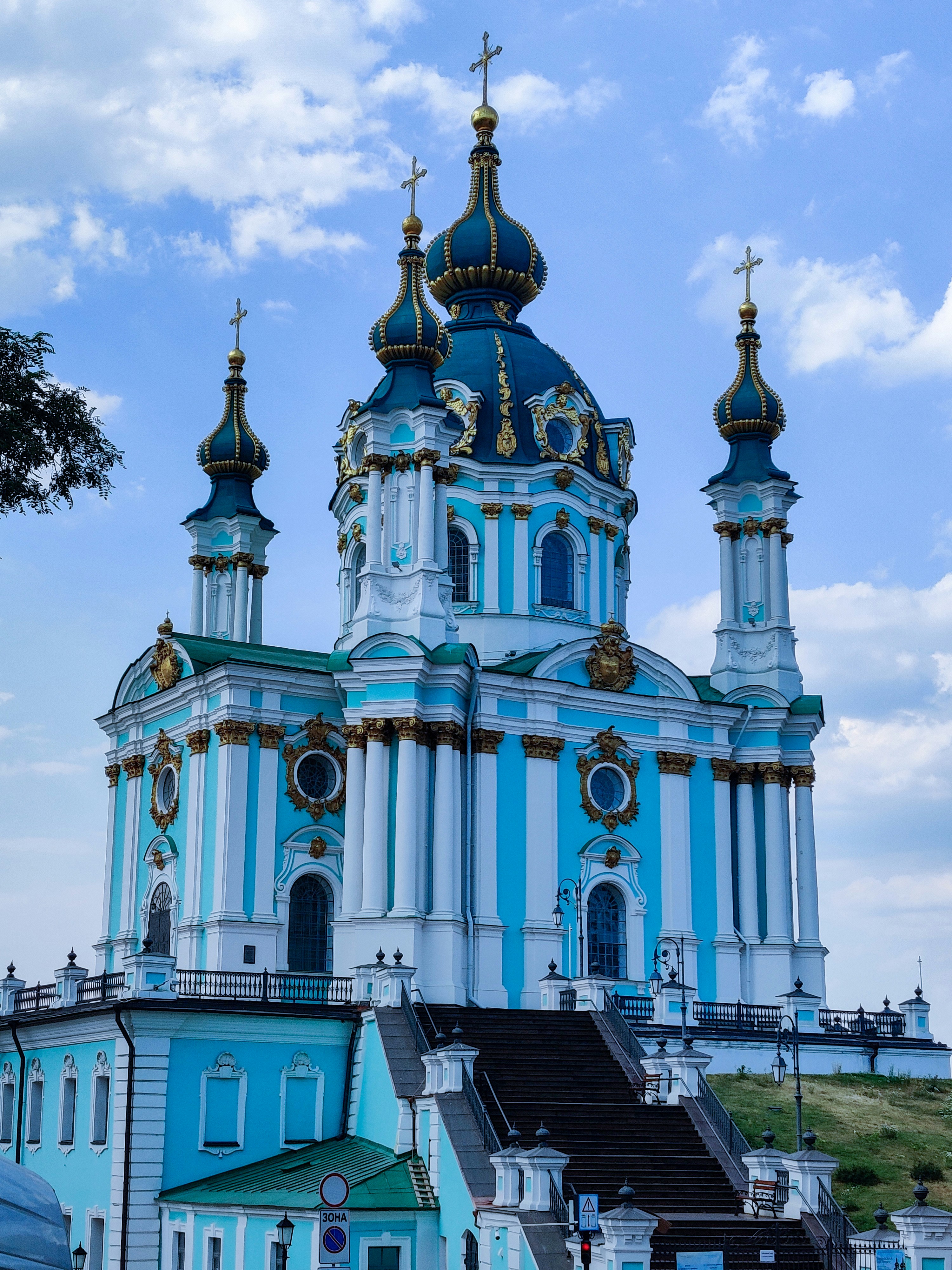 St. Andrew's church photo made in Kiev