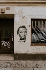 Abraham Lincoln graffiti