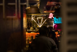 Haunted Happy Hour Bar Scene