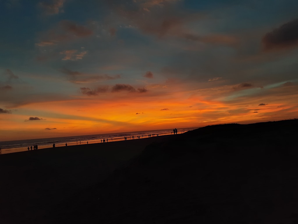 Sunset by the Sea