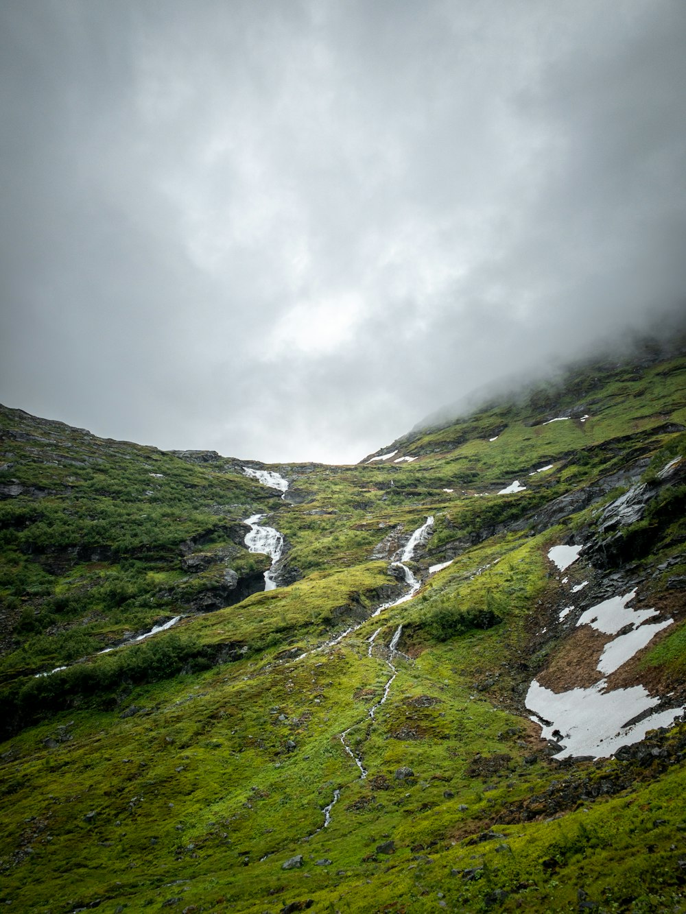 river on mountain