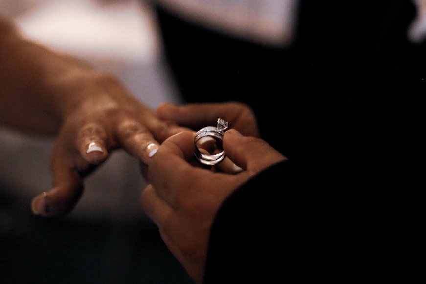 Wedding Ring Closeup