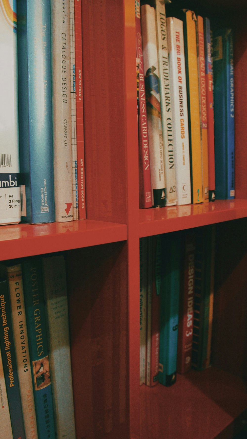 books in shelves