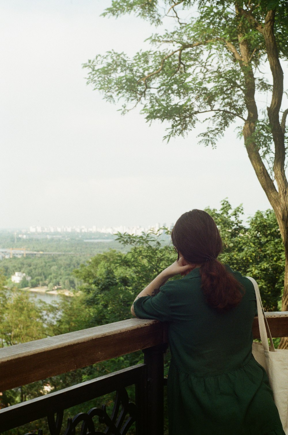 woman near tree