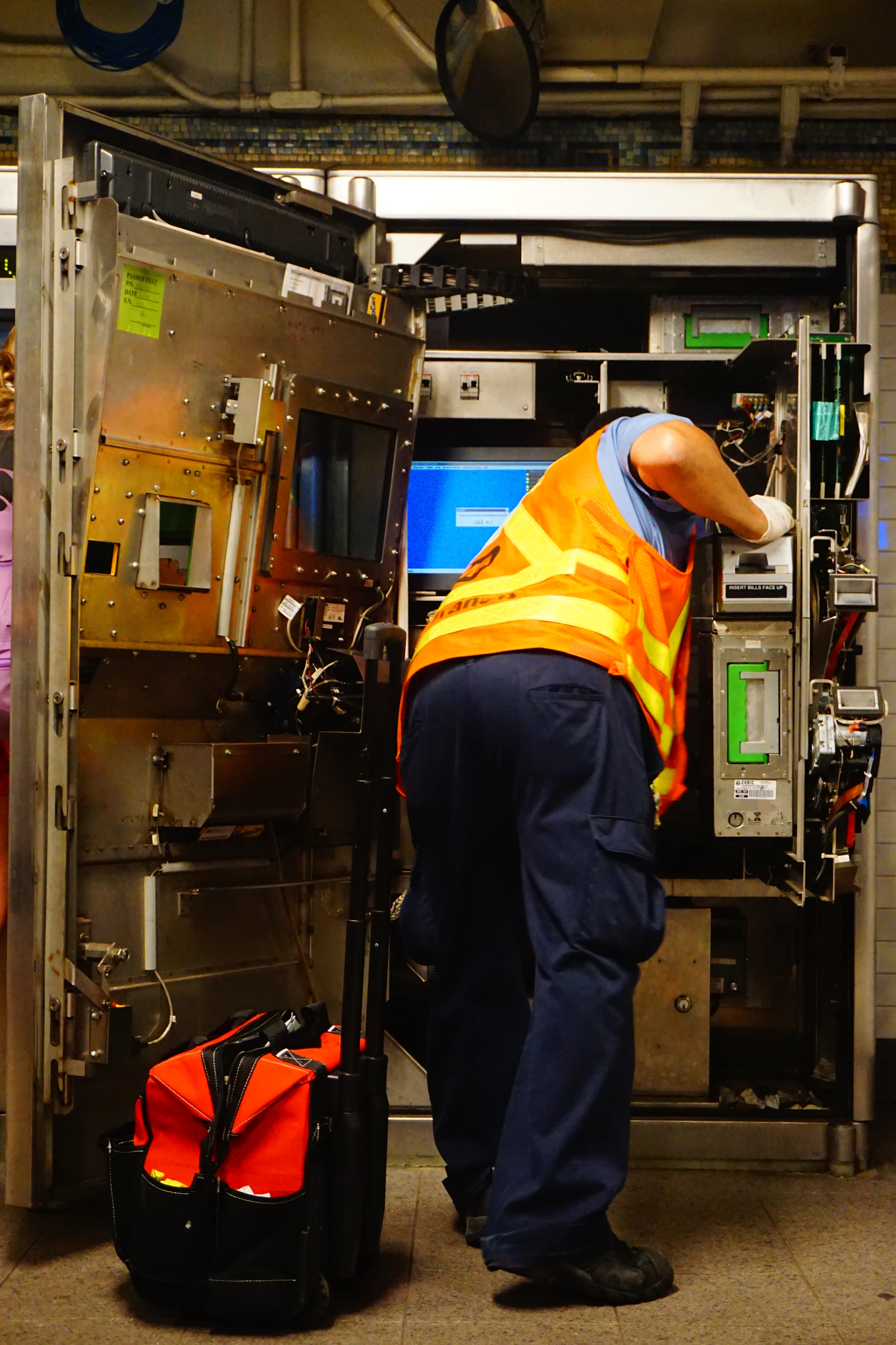 HVAC professional and mechanical service environment