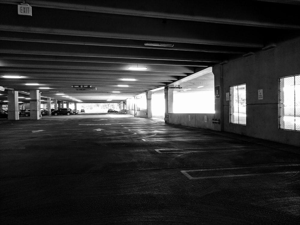 different vehicles parking on garage