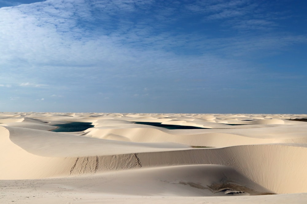 landscape photography of desert