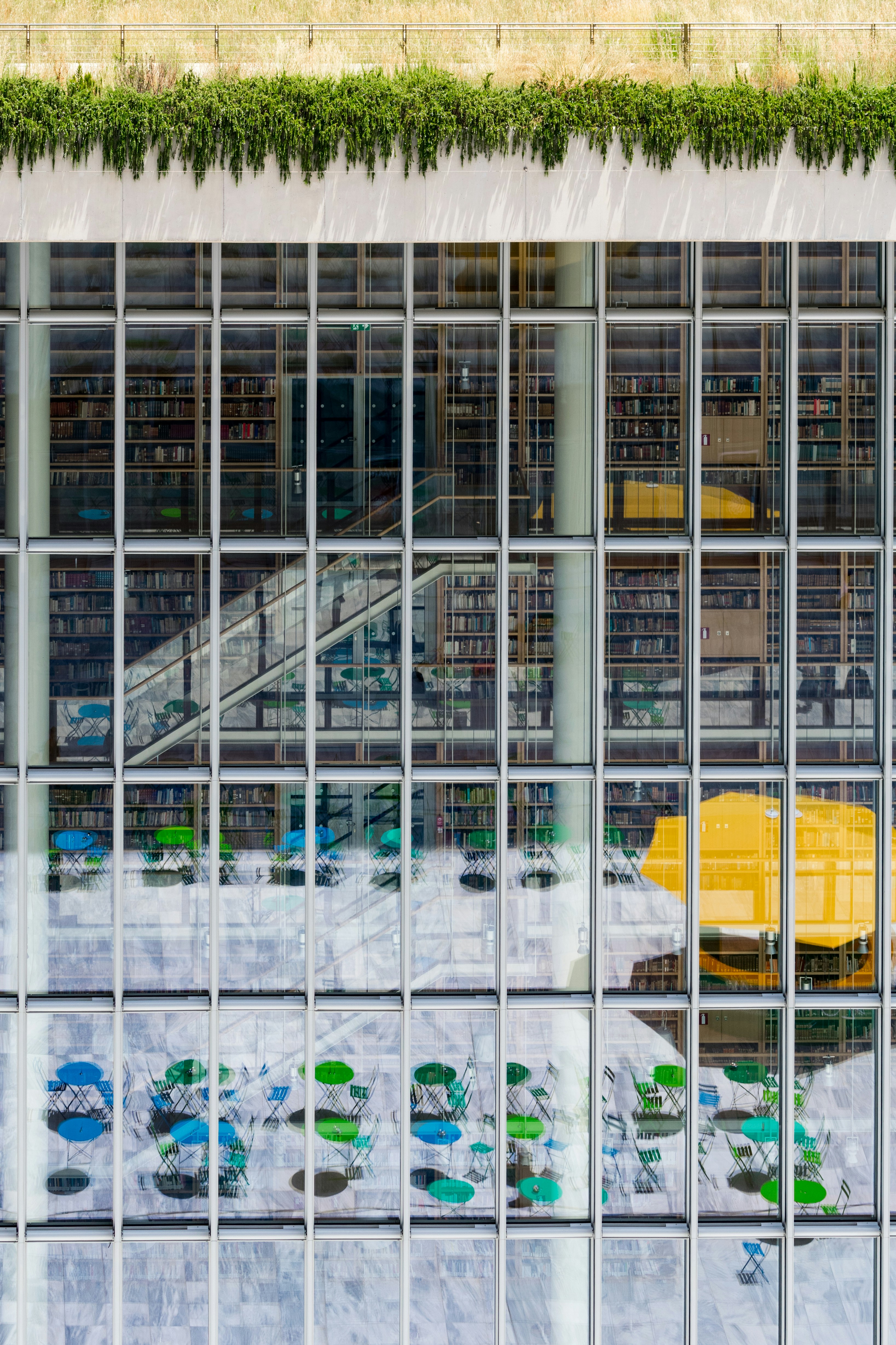 concrete building showing fence