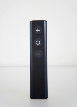 black Apple Remote