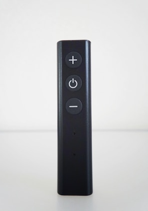 black Apple Remote