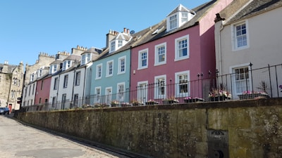 empty town houses