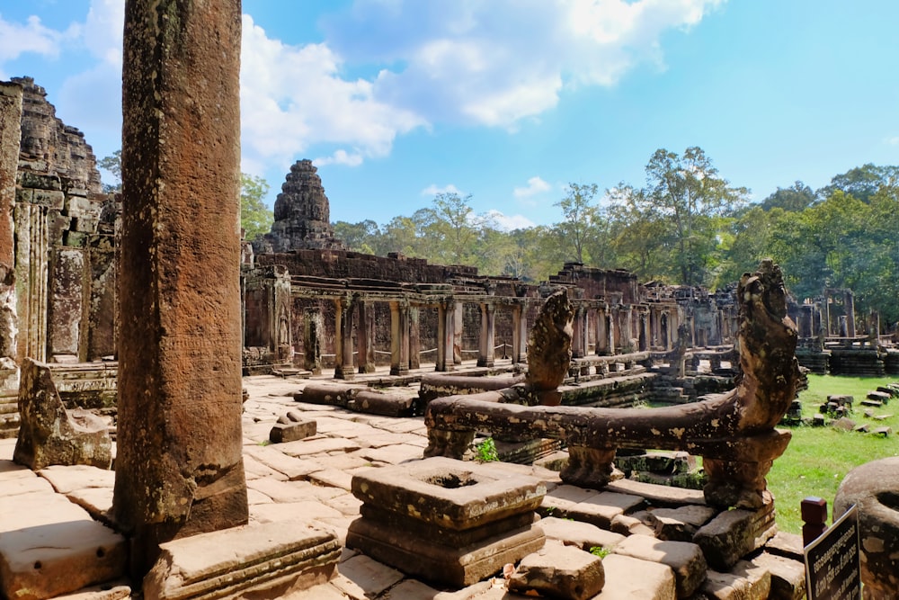 view of ruins