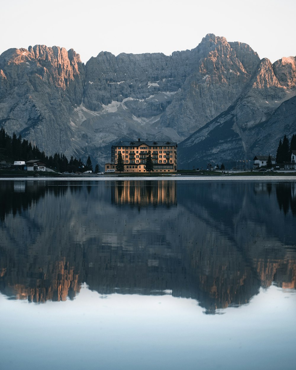 building near body of water during daytime