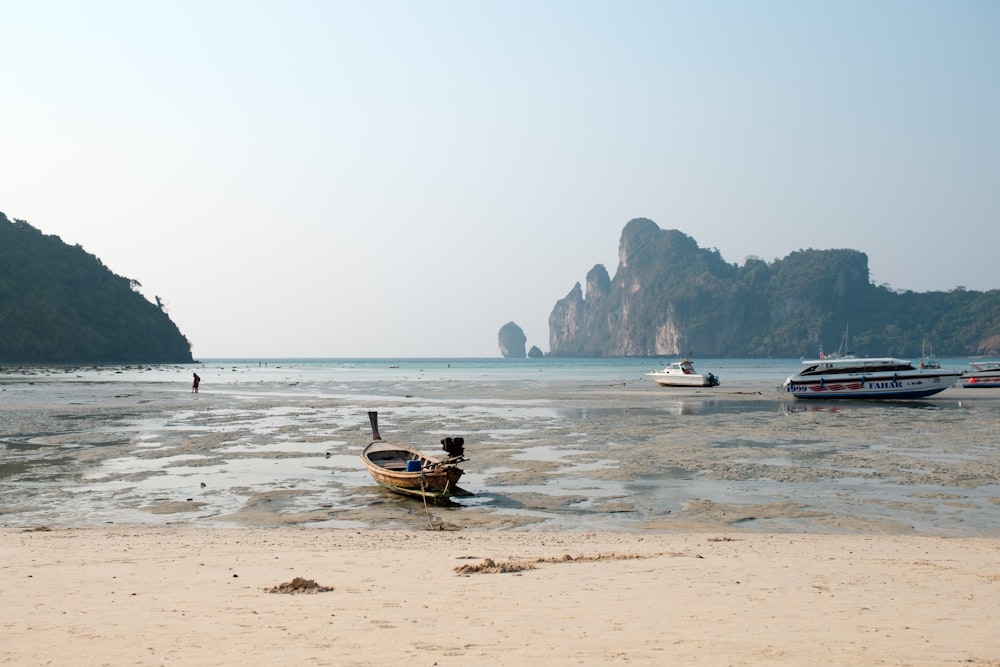 boats on body of water