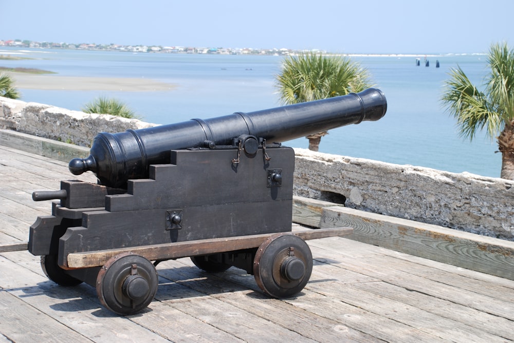 Figura di cannone nero