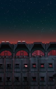 grey building