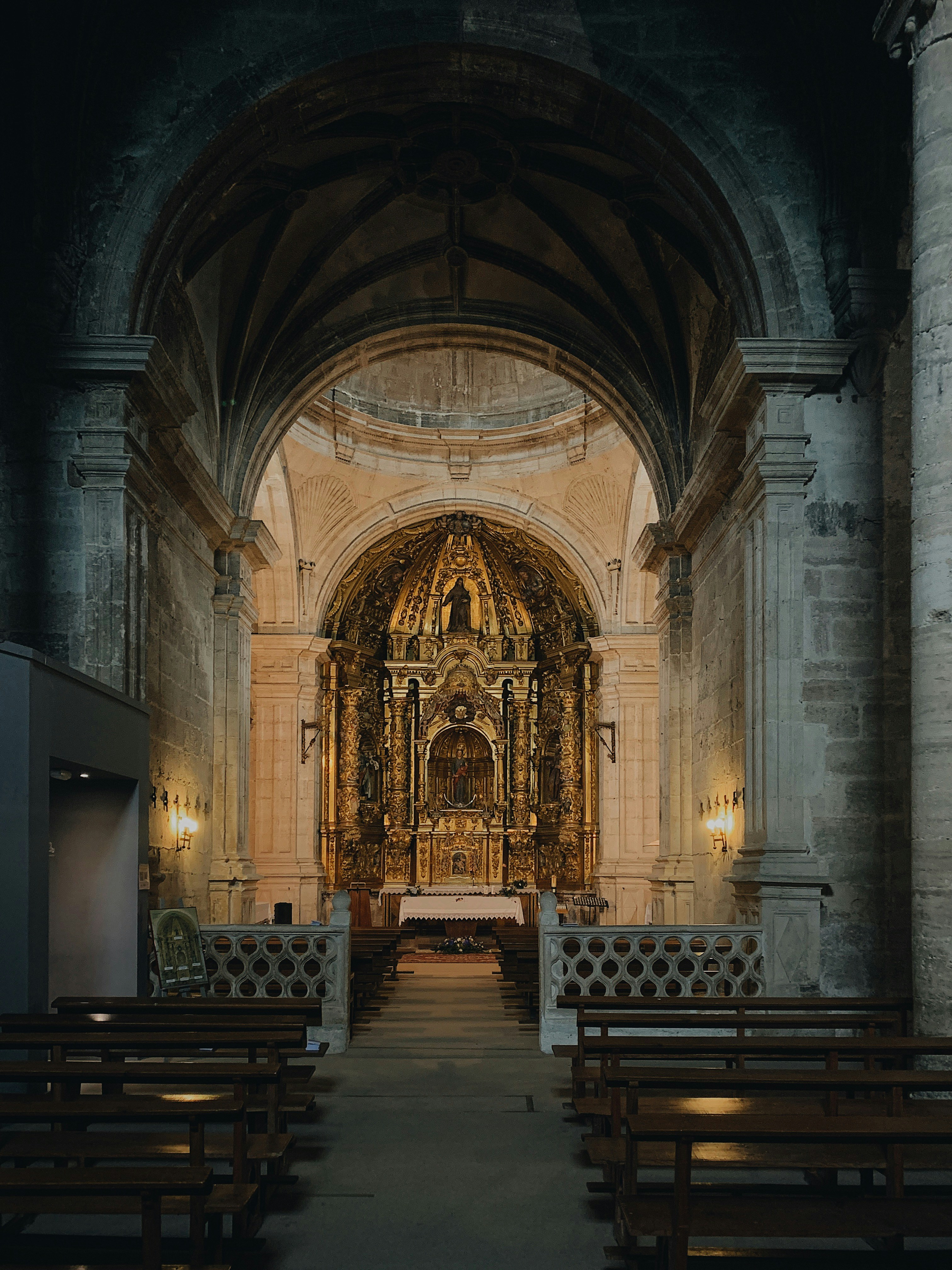 inside photo of church