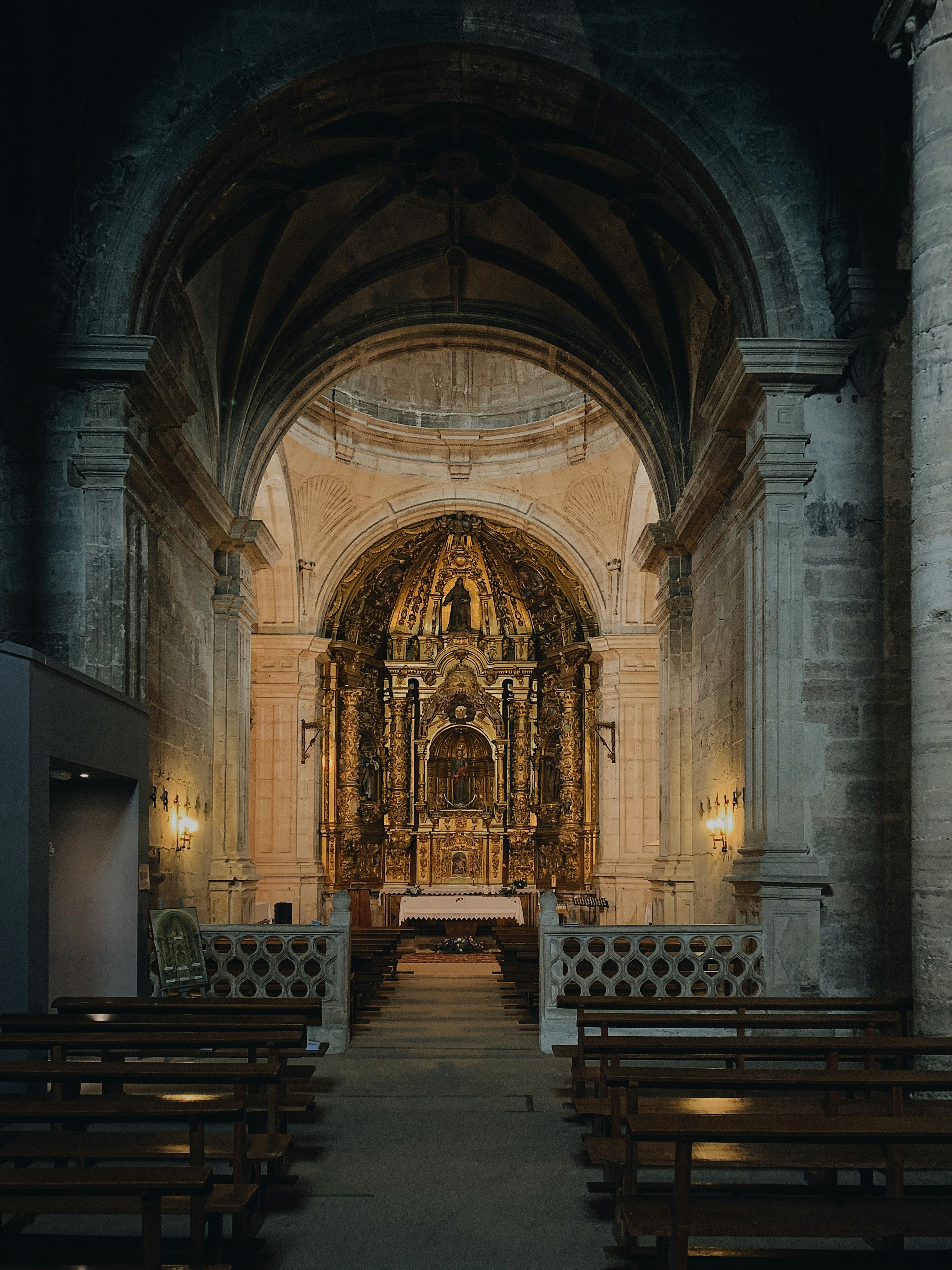 inside photo of church