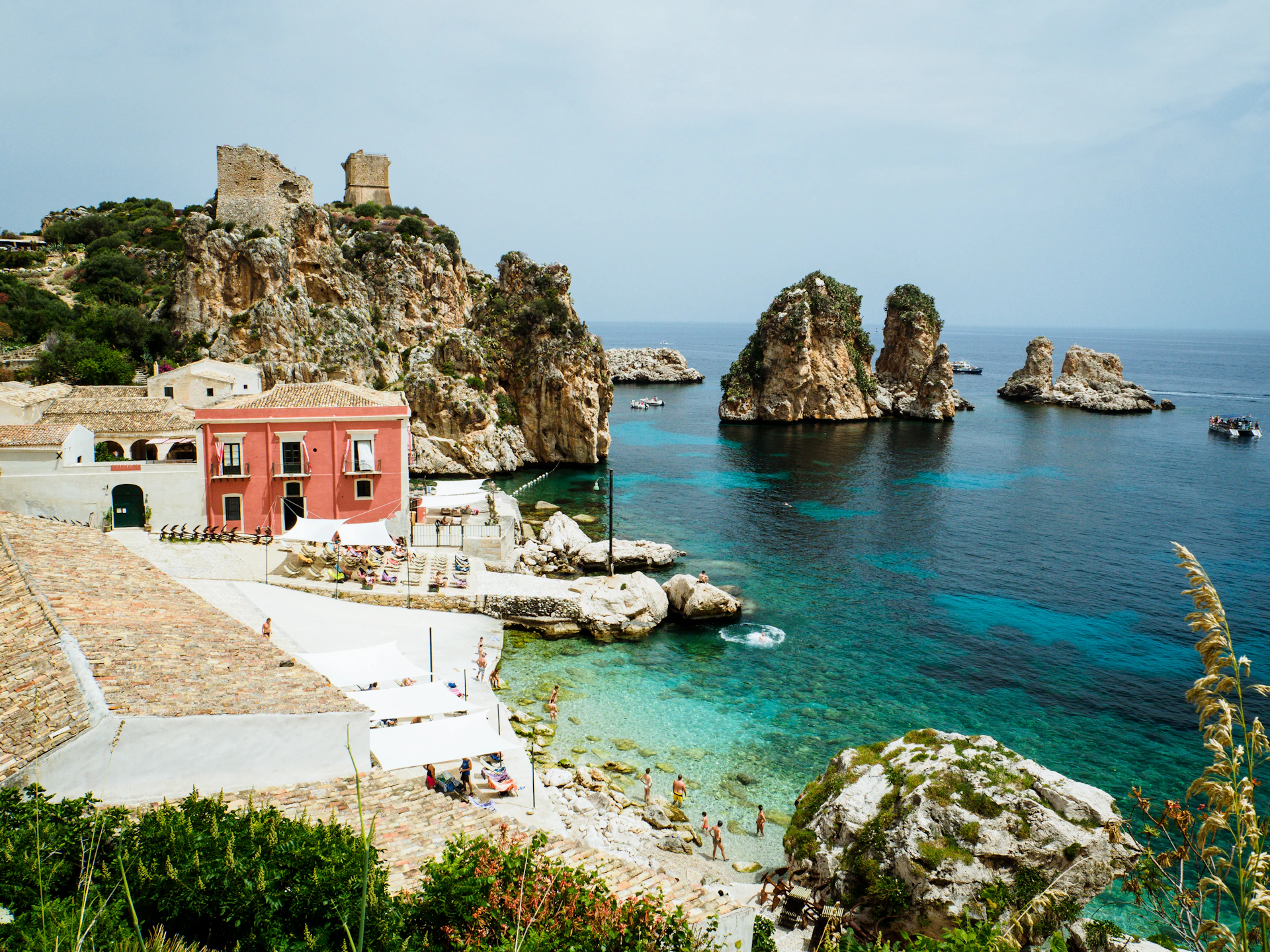 Tonnara di Scopello wedding venue, Sicily, Italy