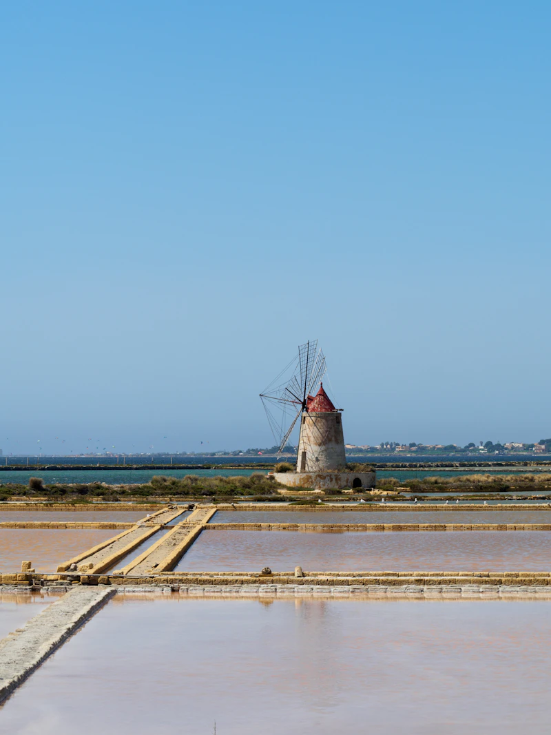 Saline di Trapani al tramonto