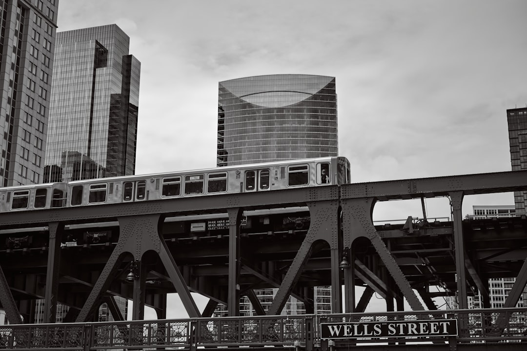 train at city,