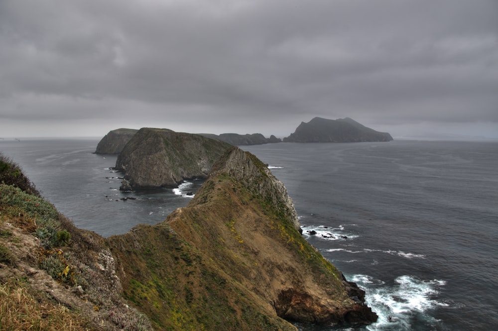 rocks near ocean