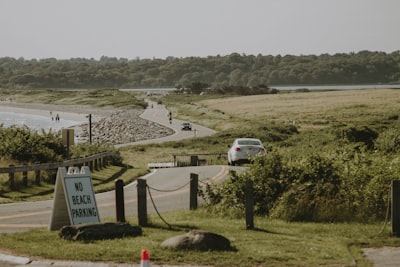 gray vehicle on road under white sky rhode island google meet background