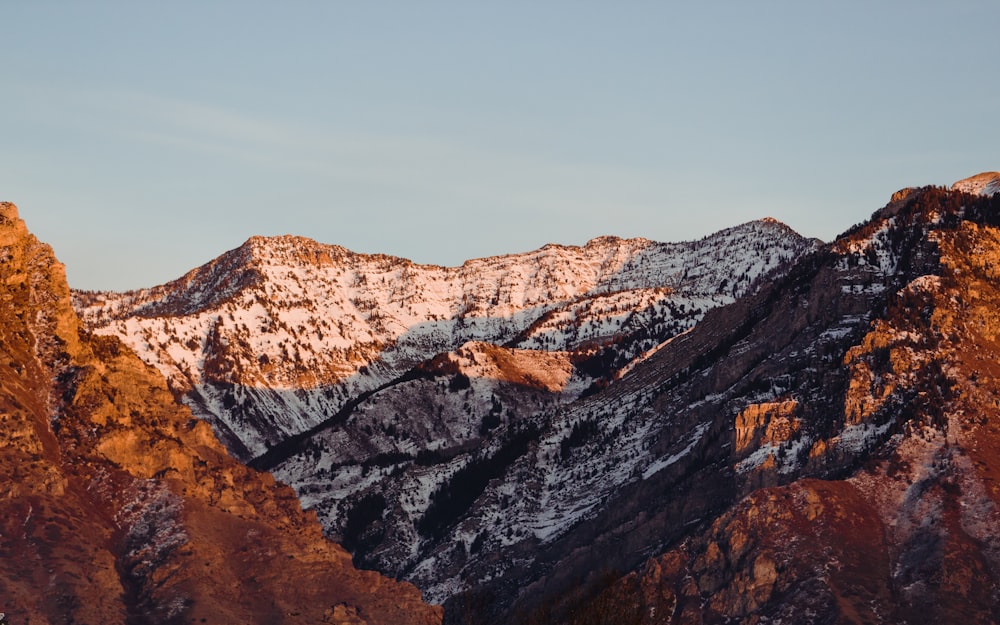 mountain at daytime