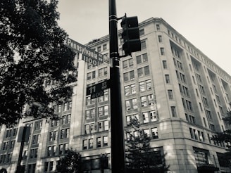 An outdoor shot of the Foggy Bottom Flower House storefront at 2200 Pennsylvania Ave NW, Washington, DC.