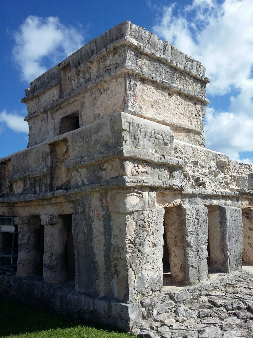 grey concrete building ruins