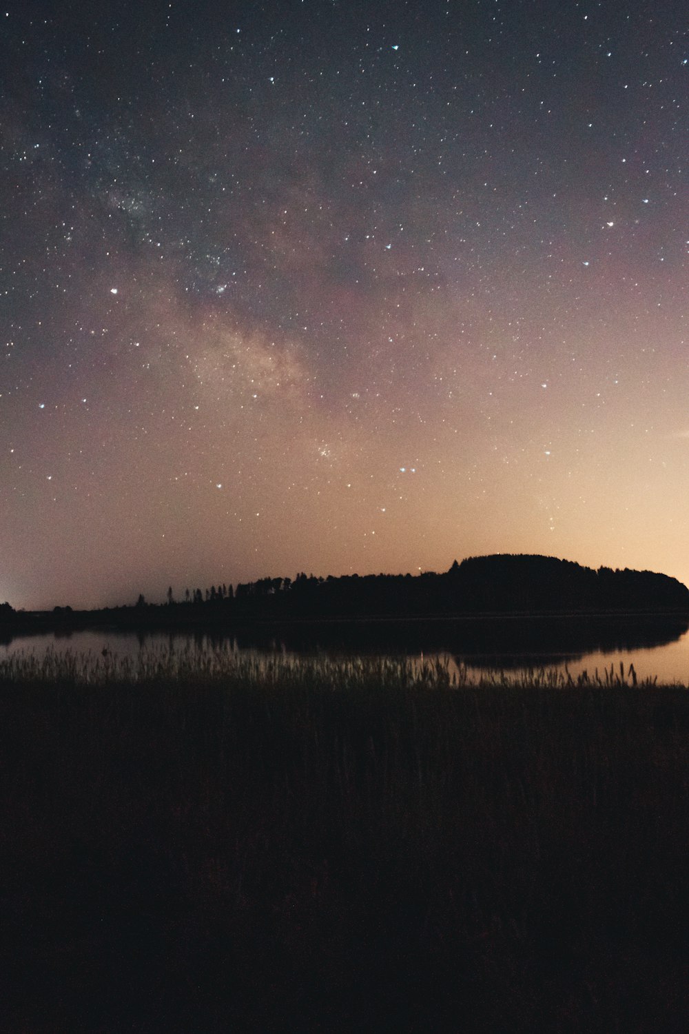 photo of milkyway at night