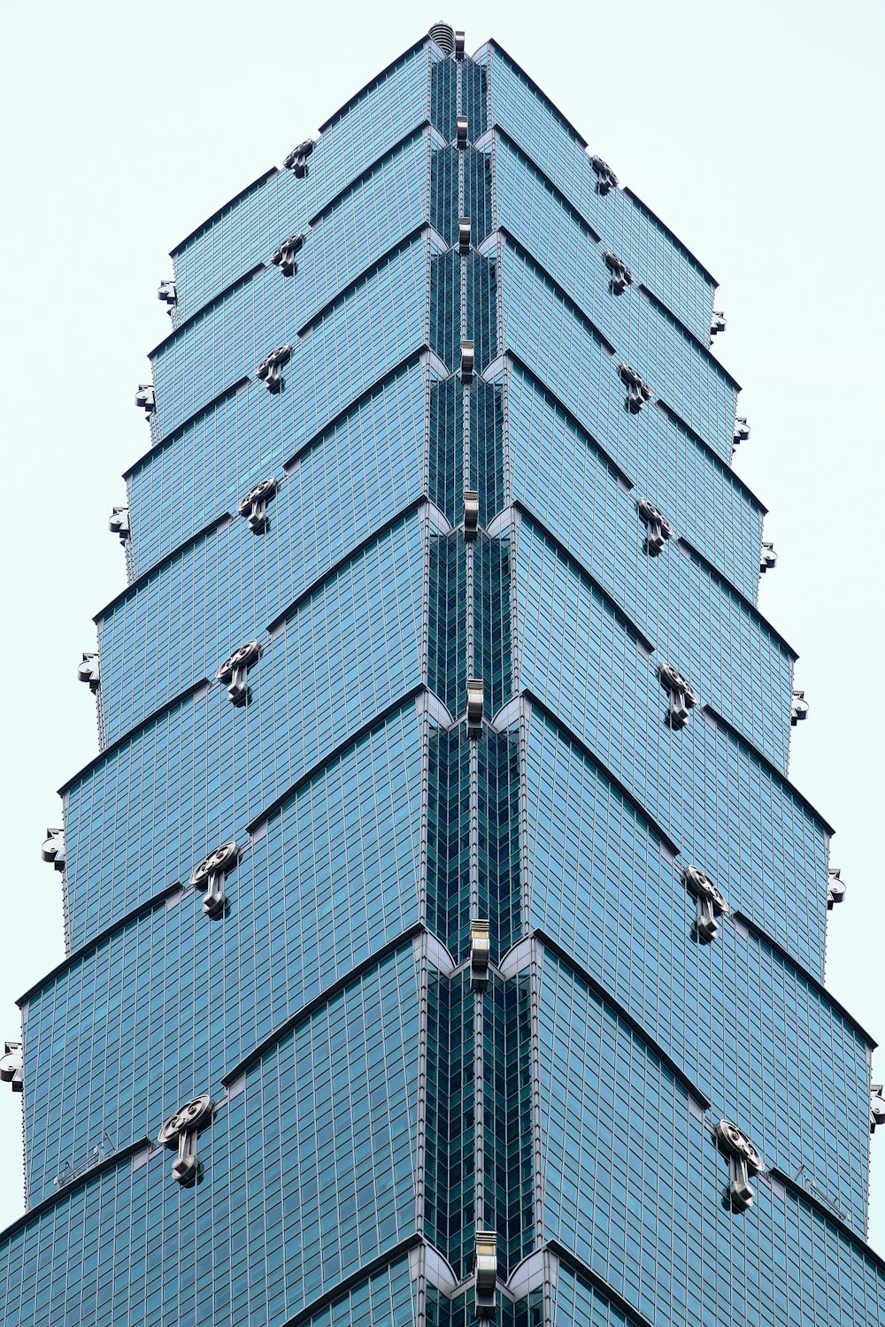 low angle photo of high-rise building