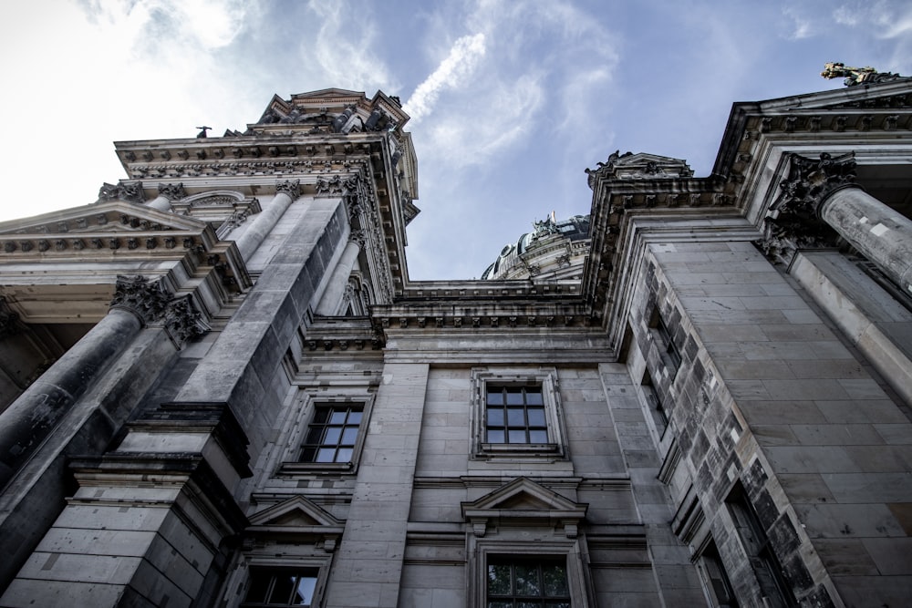 low angle view of gothic building