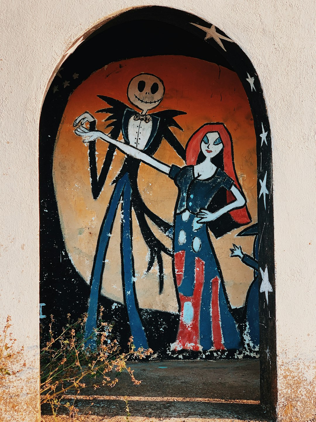 Nightmare Before Christmas painting