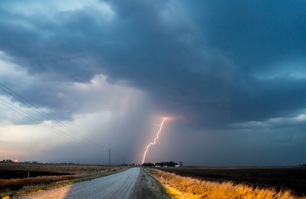 Cloud-to-ground lightning