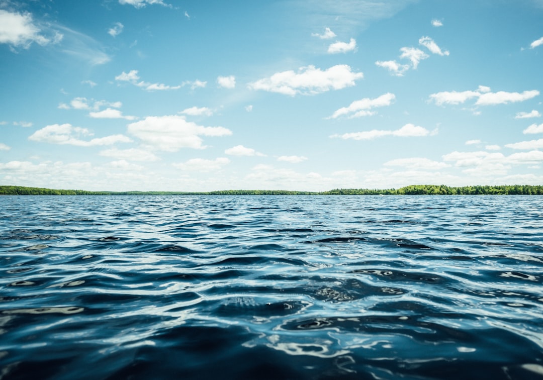 calm ocean,
