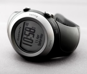 Image of a clean digital stopwatch counting down on a minimalistic screen.