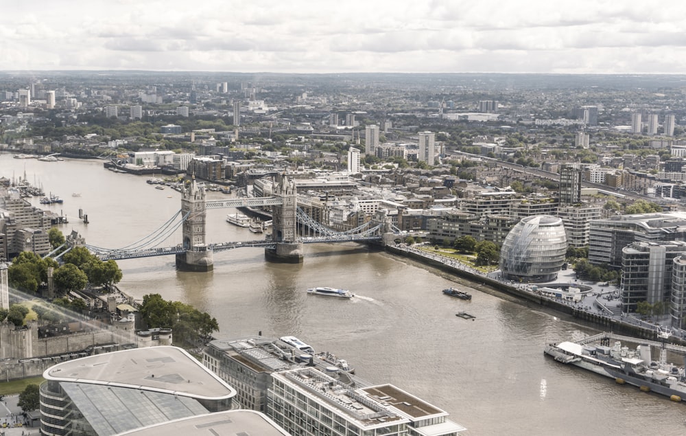 Tower Bridge, London during day