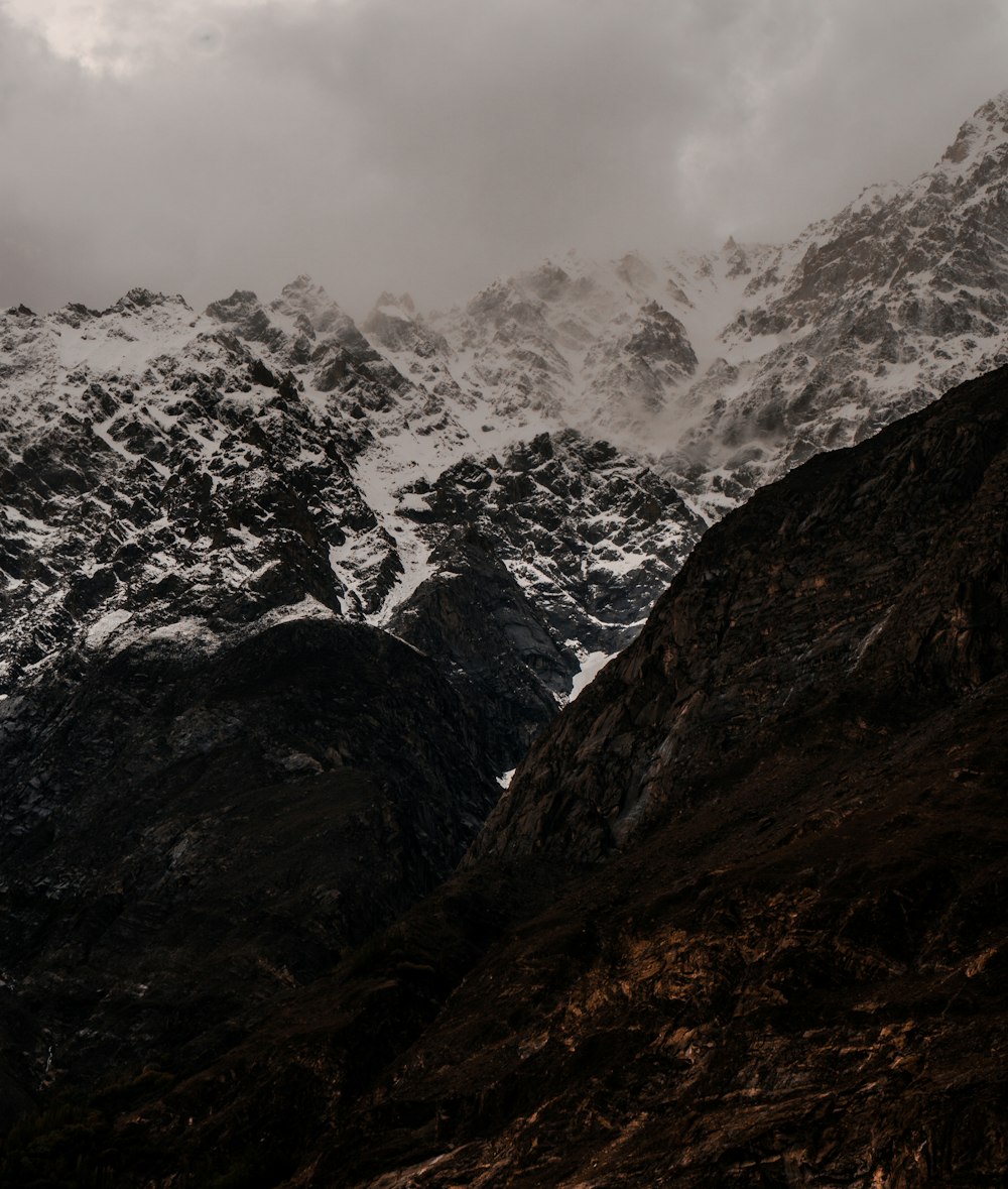 snow cover mountain