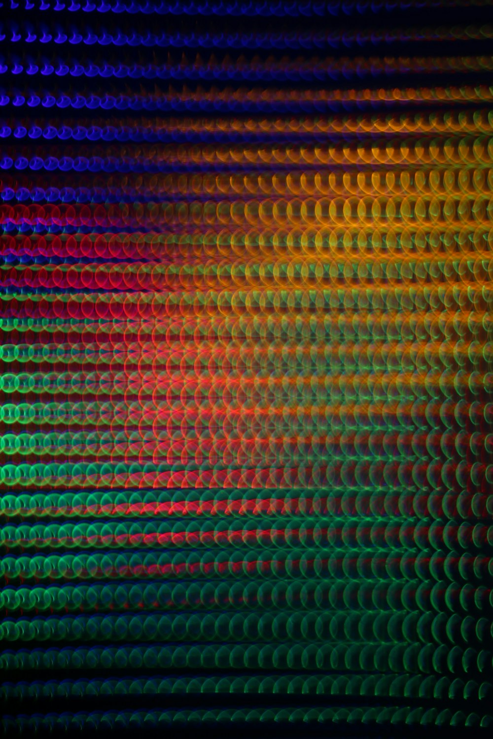 schermo multicolore