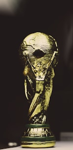 A prestigious award trophy symbolizing cinematic achievement.