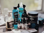 assorted cosmetic bottle lot
