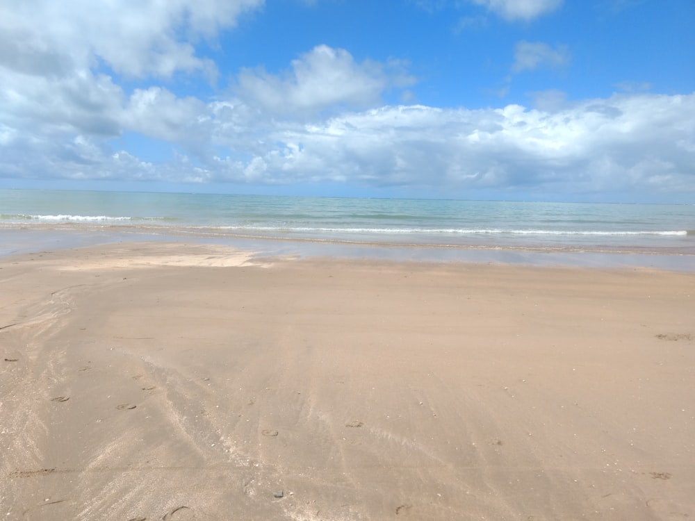 brown beach sand