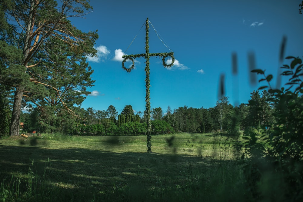 palo della croce verde