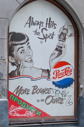 Pepsi-Cola painting